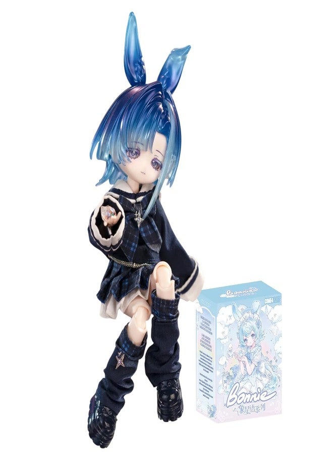 CALEMBOU BJD Blind Box, Cute Bonnie Meteorological Star Language Series 16cm Ball Jointed Doll, Kawaii Dress Up Doll Collection Action Figure Toys for Gift - Image 1